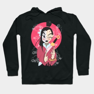 Warrior girl princess Hoodie